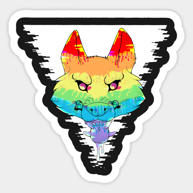 Be Fierce(er) Sticker by DangerFox